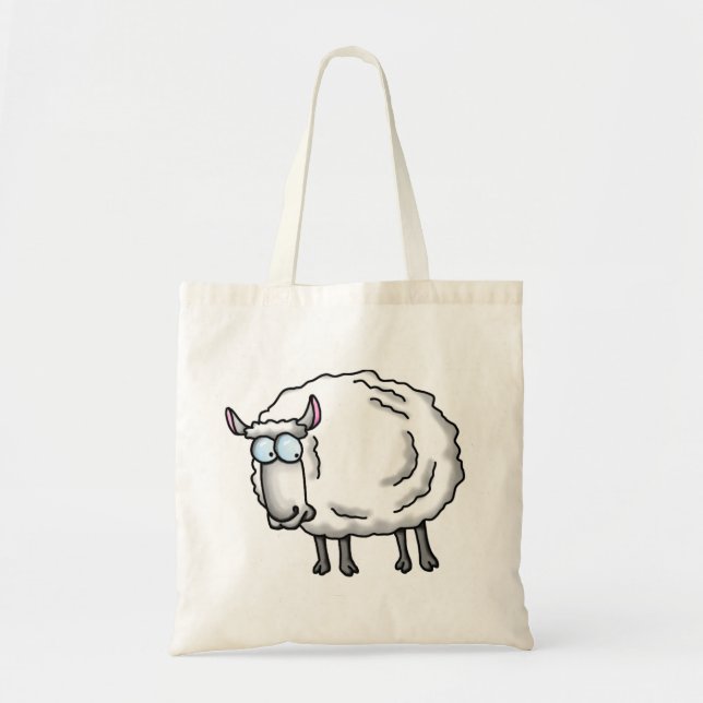 Weißschaf Tragetasche (Vorne)