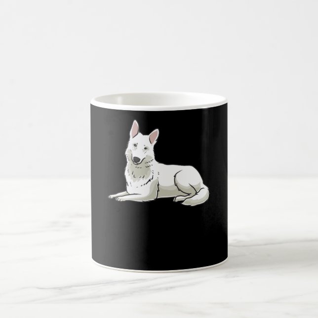 Weißschweizer Hirte Kaffeetasse (Mittel)