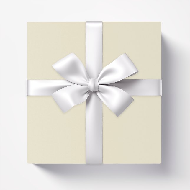 Weißseidenbeige Geschenkpapier (Von Creator hochgeladen)
