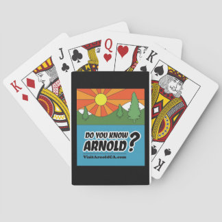 Weißt du Arnold? Besuchen Sie ArnoldCA Spielkarten