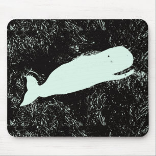 Weißwal-Mousepad Mousepad