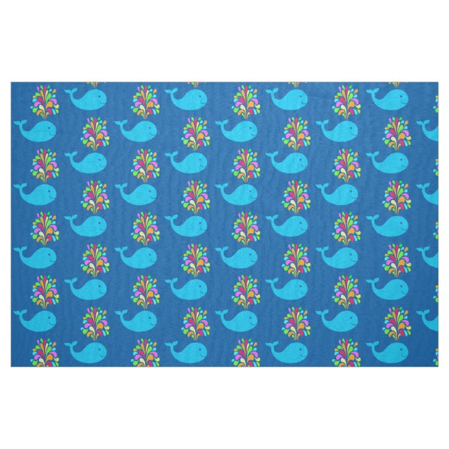 Weißwal Stoff (Fat Quarter (45,7 x 55,9 cm))