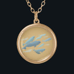Weißwal-Wal-Halsketten-Baby-Weißwal-Wal-Schmuck Vergoldete Kette<br><div class="desc">Weißwal-Wal-Halsketten-Tier-Marinetier-Kunst-Halsketten-u. Schmuck-Geist-Tier-"fertigen" romantische Weißwal-Wal-Halsketten-Weißwal-Geschenke für Mann-Frauen, Jungen u. Mädchen kanadische Marine-Leben Kunst-Andenken Orca u. Weißwal-Zusatz-Klicken besonders an, um Text zu addieren, wählen Schriftart und Wal-Kunst-Geschenke die Gewohnheits-der Farbepersonalisiertes Schwarzes u. weißes, die Mörder-Wale kennzeichnen, retten den Walen Weißwal-Geschenk-Kunst u. entwerfen durch Künstler-/Designer-Kim-Jäger. Sehen Sie www.kimhunter.ca für viele mehr Tier-Kunst-Shirts u. Geschenke...</div>