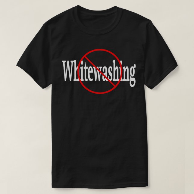 Weißwaschfront T-Shirt (Design vorne)