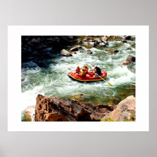 Weißwasserrafting Poster