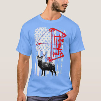 Weißwedelhirsch-Jagd Jäger-Shirt Bock Camo Amer T-Shirt