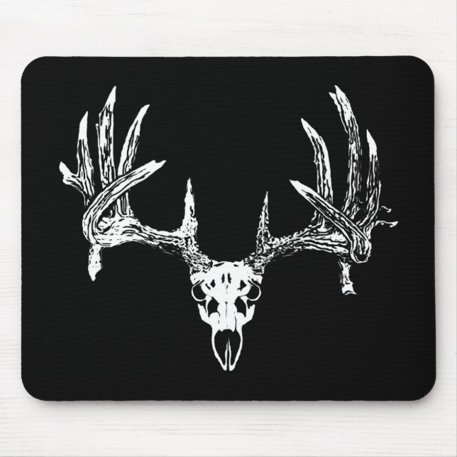 Weißwedelhirschschädel w mousepad (Vorne)