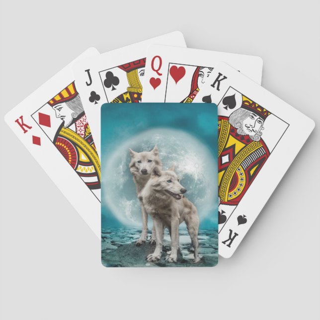 Weißwölfe Spielkarten (Rückseite)