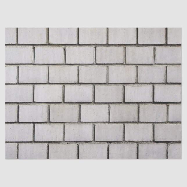 Weißziegelpapier Seidenpapier (Vorderseite)