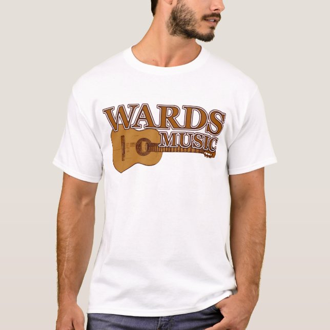 weist kundenspezifisches T-Stück 1 der Musik ein T-Shirt (Vorderseite)
