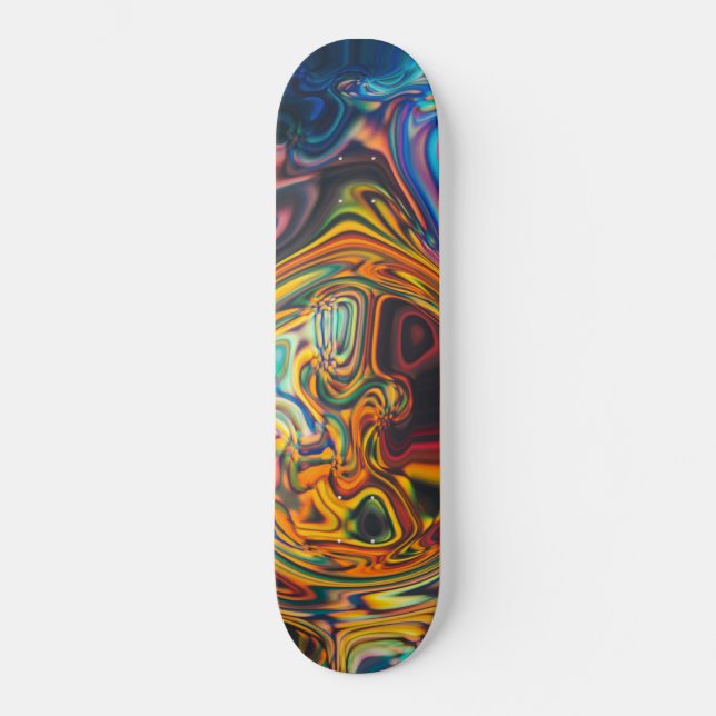 Weit auseinander gezogener Staat Skateboard (Vorderseite)