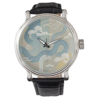 Weit östliches Design Armbanduhr