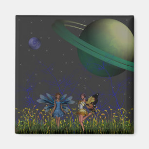 Weit weg Elfe Magnet