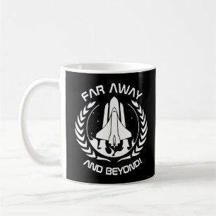 Weit weg und jenseits - Space Shuttle Kaffeetasse