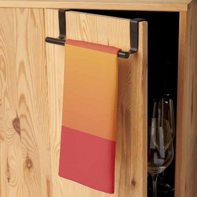 Weite Streifen Decorative Design Küchenhandtücher Geschirrtuch (Drittel gefaltet)