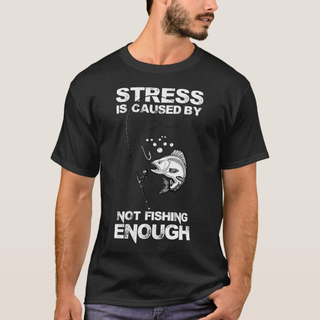 Weiter angeln T-Shirt (Vorderseite)