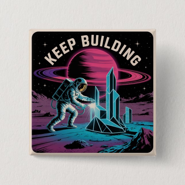 Weiter aufbauen button (Vorderseite)