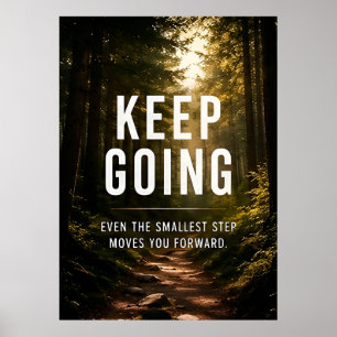 Weiter motivieren poster