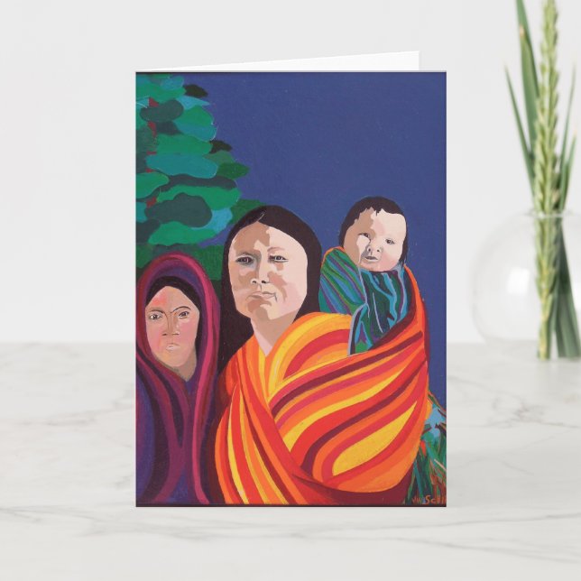 Weiter Spaziergang Karte (Vorderseite)