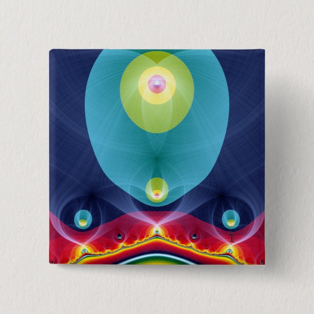 Weiter Tetragrammaton Knopf Button (Vorderseite)