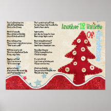 Weitere 12 Haikus Weihnachten