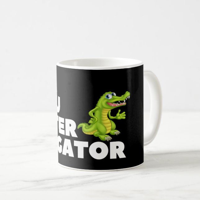 Weitere Alligator-Tasse Kaffeetasse (VorderseiteRechts)