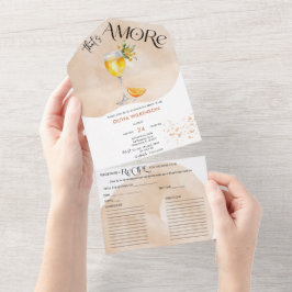 Weitere | Brautparty Aquarell All In One Einladung