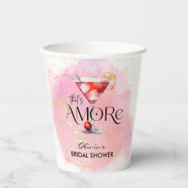 Weitere | Brautparty Aquarell Pappbecher