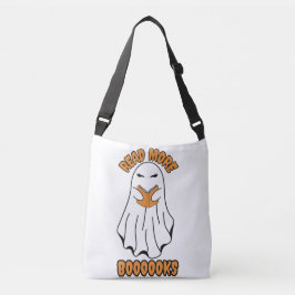 Weitere Bücher Halloween Ghost Orange Tragetaschen Mit Langen Trägern