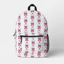 Weitere Bücher Halloween Ghost Pink Bedruckter Rucksack