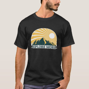 Weitere Camping PNW Retro Premium T - Shirt