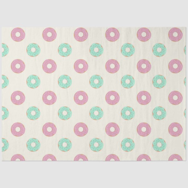 Weitere Donuts - Serie Design 2 Seidenpapier (Vorderseite)