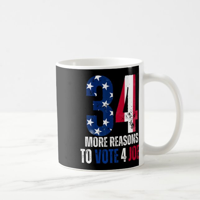 Weitere Gründe für die Wahl von Joe Funny No Felon Kaffeetasse (Rechts)