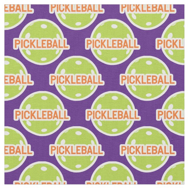 Weitere grüne Pickleballs - benutzerdefinierter Hi Stoff (Nahaufnahme)