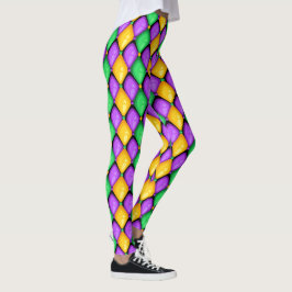 Weitere Mardi Gras Diamonds Pop Mode Leggings