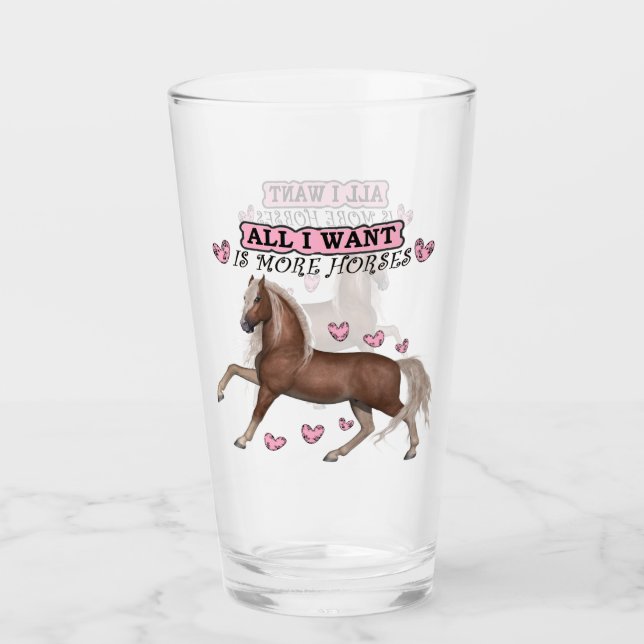 Weitere Pferde Glas (Vorderseite)