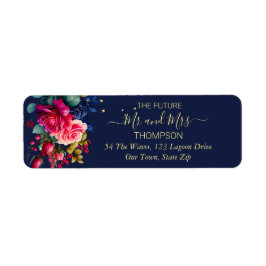 Weitere Rose für Marineblau und Rosa