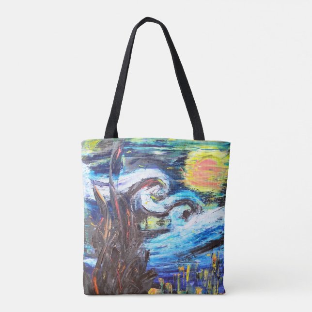 Weitere Sternennacht Tasche (Rückseite)
