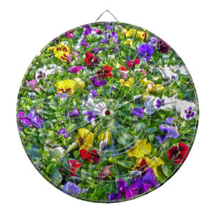 Weitere Stiefmütterchen Dartscheibe