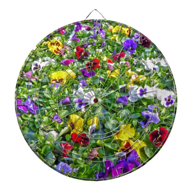 Weitere Stiefmütterchen Dartscheibe (vorne)