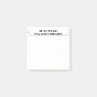 Weitergeben dieser Kartennachrichten Post-it Klebezettel