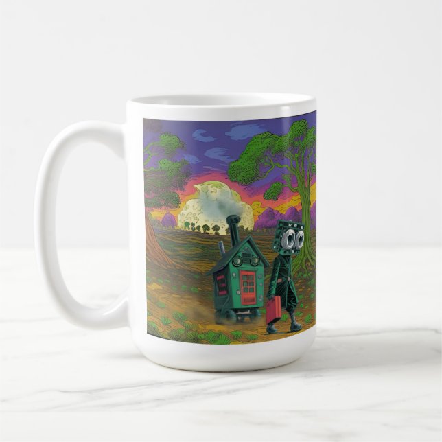 Weiterziehen Kaffeetasse (Links)