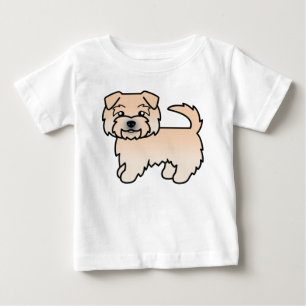Weizen Norfolk Terrier Cartoon Karikatur Kunst Baby T-shirt