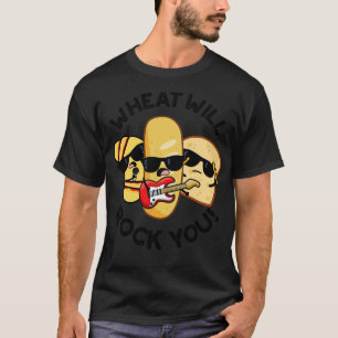 Weizen rockt euch lustige Nahrungskanone 1 T-Shirt
