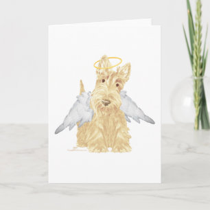 Weizen Scottie Engel Karte