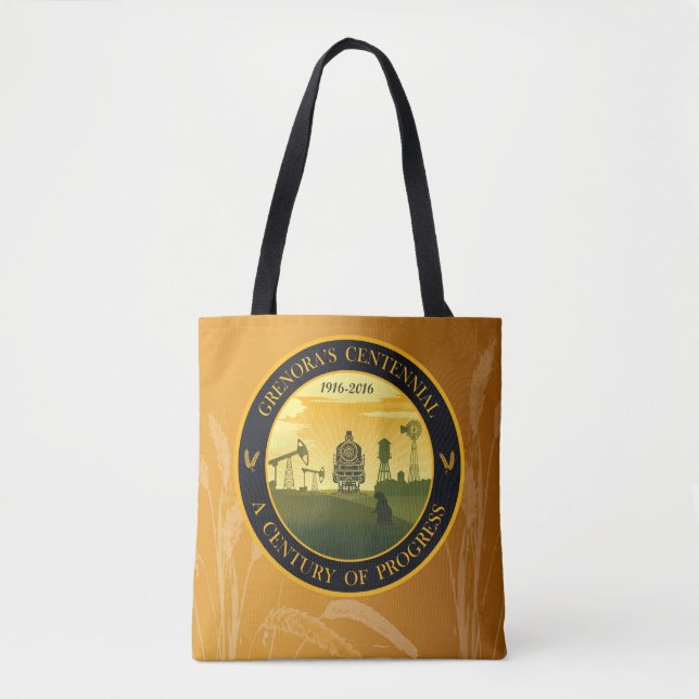 Weizen und hundertjährige Druck-Tasche Tasche (Vorderseite)