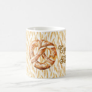 Weizenbrezel Kaffeetasse