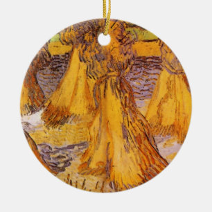 Weizenbündel von Vincent van Gogh Keramik Ornament