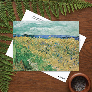 Weizenfeld Kornblumen Vincent van Gogh Postkarte