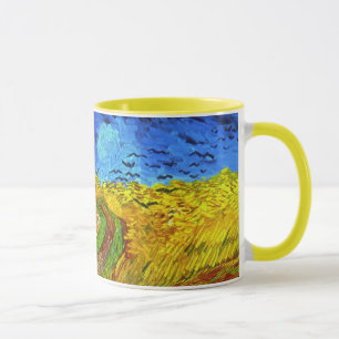 Weizenfeld mit Crows Van Gogh Fine Art Tasse